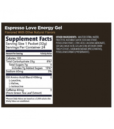 GU Energy Gel Espresso Love